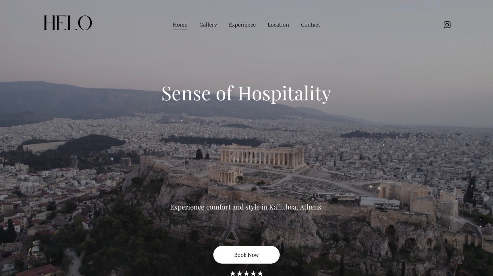 Helo Athens Apartment — WordPress booking site Καλλιθέα